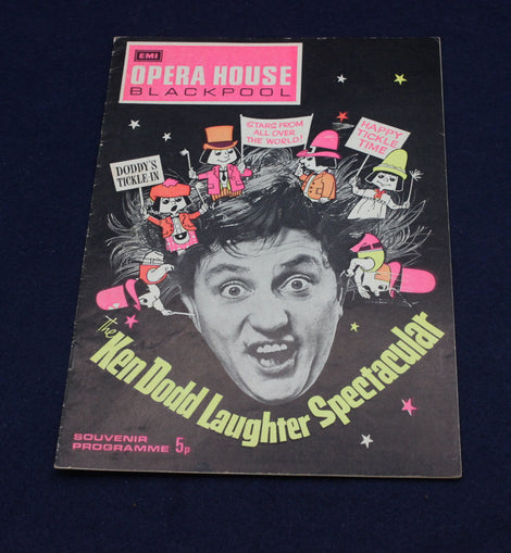 Vintage souvenir program for 'The Ken Dodd Laughter Spectacular' at EMI Opera House Blackpool
