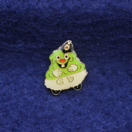 Kent Hop Cops Thumbs‑Up Lapel Pin – Original Charity Card
