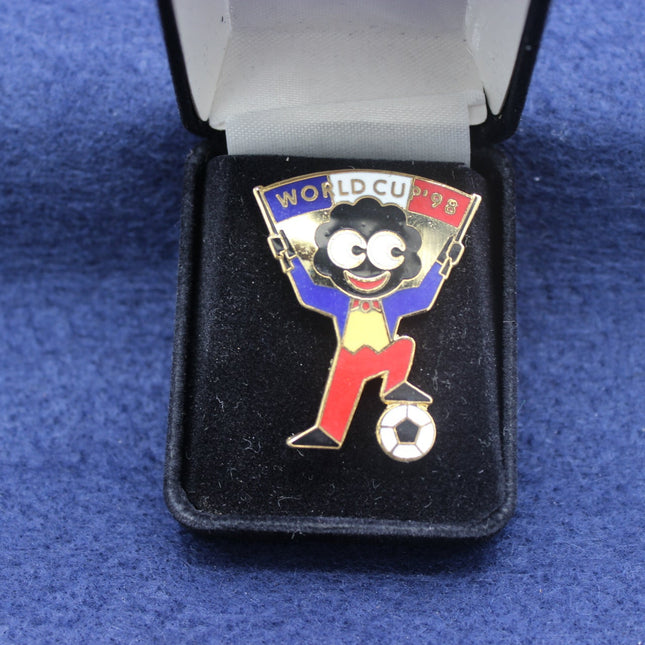 Limited Edition World Cup 1998 Golly Badge