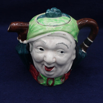 Lingard “Sairey Gamp” Two‑Face Character Teapot