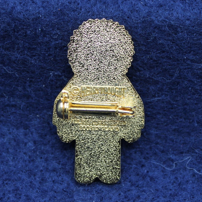 Merrythought Golly Badge 2003 – Back‑Stamp