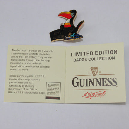 Miner Toucan – Guinness Limited Edition Badge