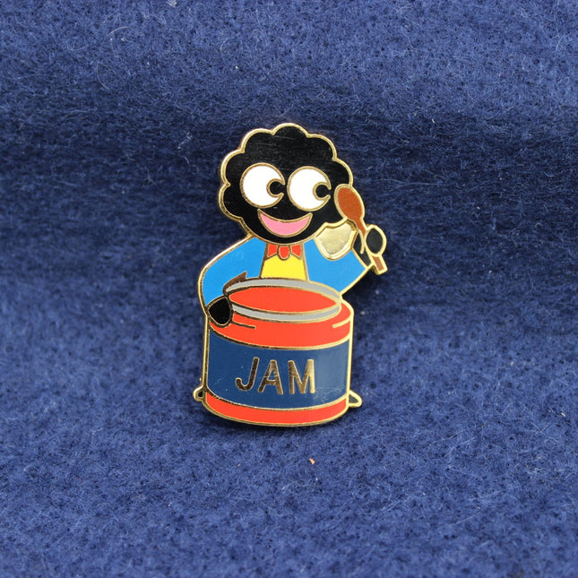 Non‑Robertson’s Golly Jam Badge – No Back Stamp