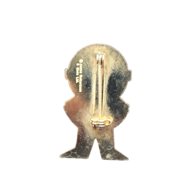 Robertson’s 1980s Golly Astronaut Badge Rear