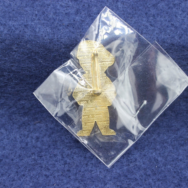 Robertson’s 1994 French Golly Badge — Backstamped