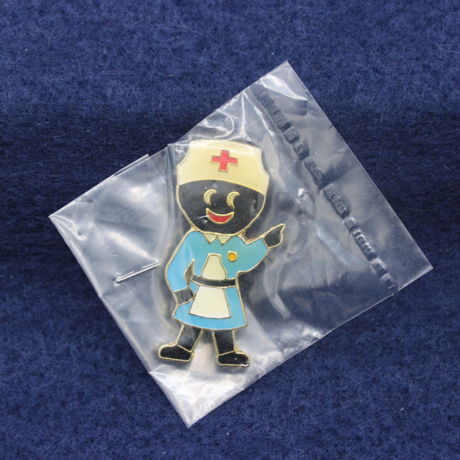 Robertson’s 1994 Nurse Golly Badge — Backstamped, Factory Sealed