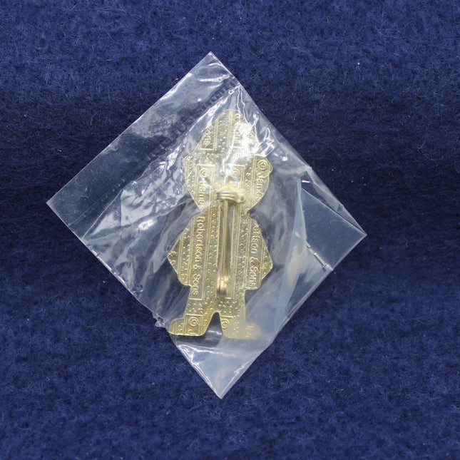 Robertson’s 1994 Policeman Golly Badge — Backstamped, Factory Sealed