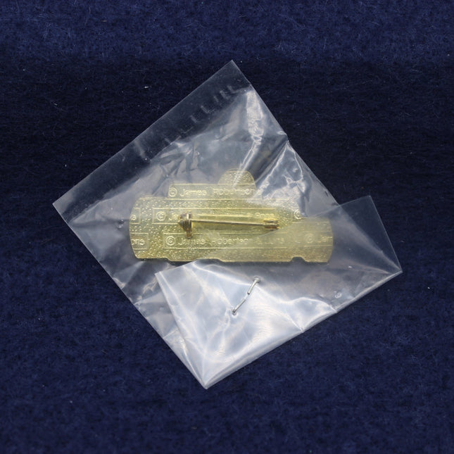 Robertson’s 1994 Racing Driver Golly Badge — Backstamped