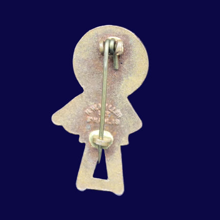 Robertson’s Golly Tennis Player Badge – 1950s H.W. Miller Birmingham