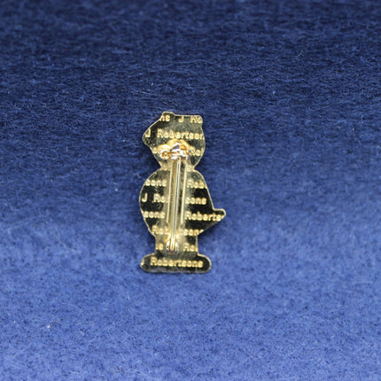 1996 Robertson's Golly Artist Pin Badge Rear
