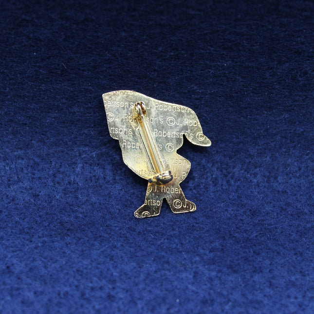 Robertson's Golly Millennium 2000 Enamel Pin Badge Rear View