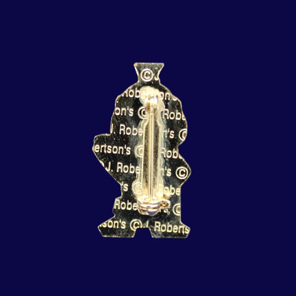 Robertson's Roman Golly 1999 Enamel Pin Badge Backstamp