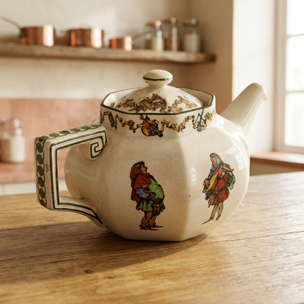 Royal Doulton Teapot – D4263 Pattern Vintage Ceramic