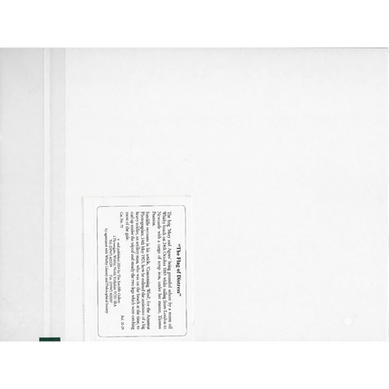Open book with Sutcliffe Gallery Description text on a white background