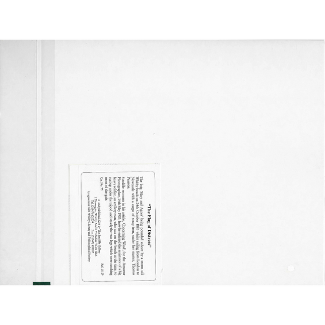 Open book with Sutcliffe Gallery Description text on a white background