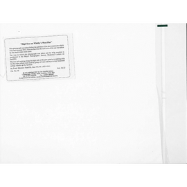 White card with Sutcliffe Gallery text on a white background