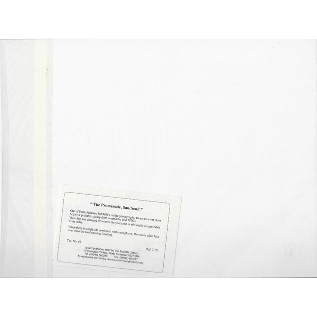 White book with a label on a white background Sutcliffe Gallery Description