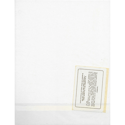 Small card with Sutcliffe Gallery Description text on a white background