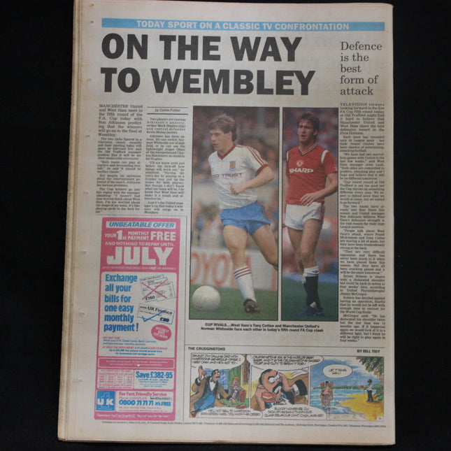 Sunday Today – First Ever Sunday Edition