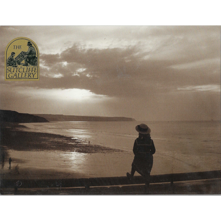 Frank Meadow Sutcliffe photo print of a woman looking over a bay