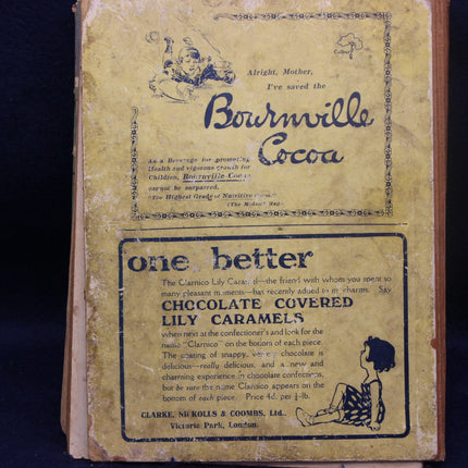The Children’s Friend Annual 1914 rear cover