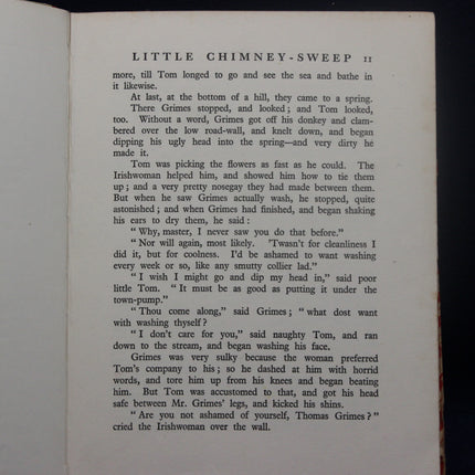 Page from a book with text titled 'Little Chimney-Sweep II'