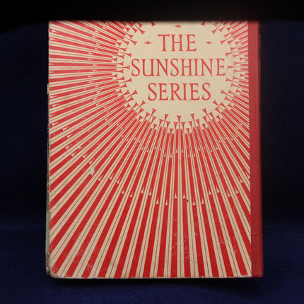 Vintage book cover with 'The Sunshine Series' design on a dark background
