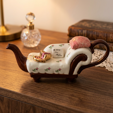 Tony Carter Chaise Longue Teapot with Love Letter – Limited Edition