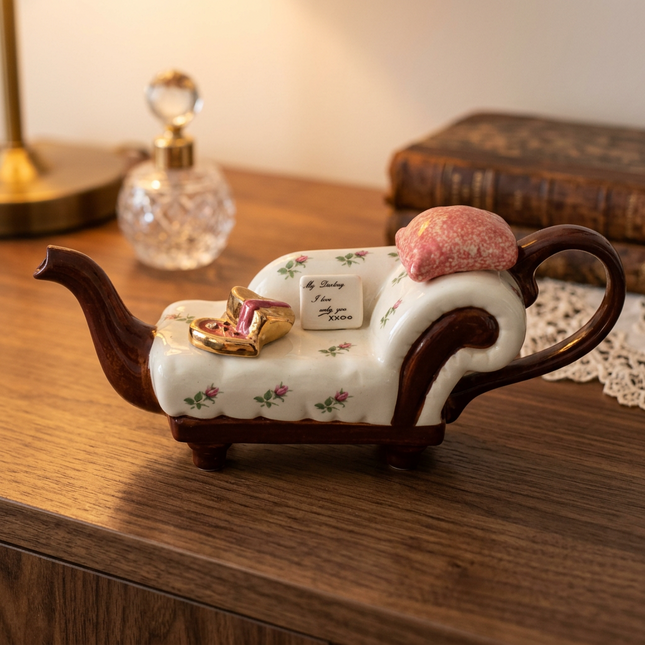 Tony Carter Chaise Longue Teapot with Love Letter – Limited Edition