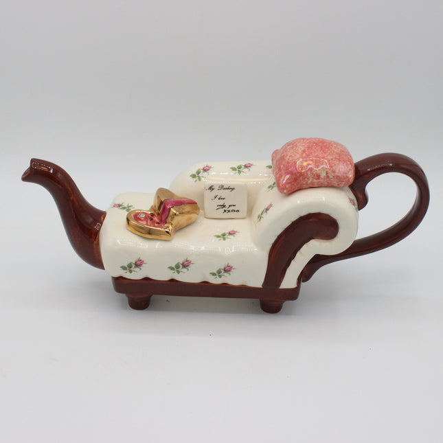 Tony Carter Chaise Longue Teapot with Love Letter – Limited Edition