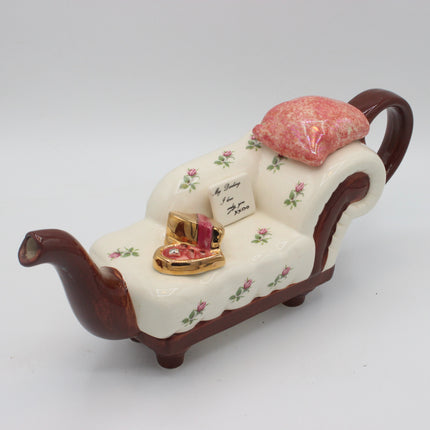 Tony Carter Chaise Longue Teapot with Love Letter – Limited Edition