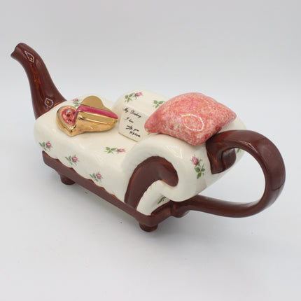 Tony Carter Chaise Longue Teapot with Love Letter – Limited Edition
