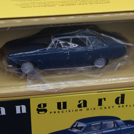 Model car in packaging with 'languard' branding