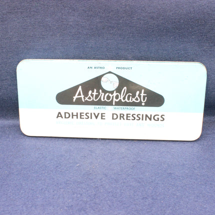 Astroplast adhesive dressings packaging on a blue background