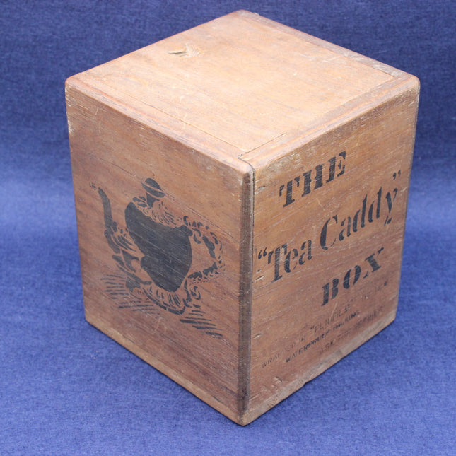 Wooden Tea Caddy Box
