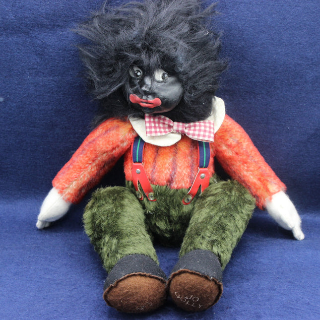 Vintage 44cm handmade cloth doll