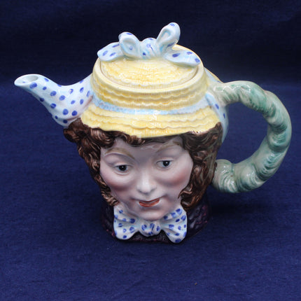 Vintage Beswick “Dolly Varden” Teapot 1203  Dickens Characterware