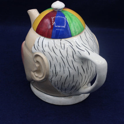 Devonmoor teapot on a dark blue background