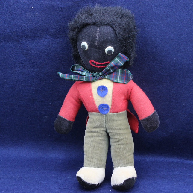 Vintage Handmade Golly Doll – Cloth Collectable with Original Outfit