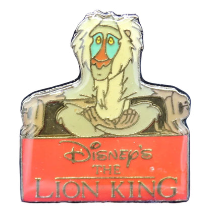 Disney's The Lion King pin on a blue textured background