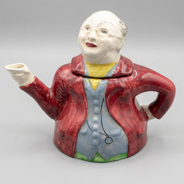 Vintage “Mr Pickwick on Toast” Teapot  English Novelty Characterware