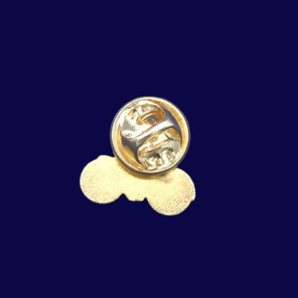 Vintage Rupert the Bear Cyclist Mini Pin Badge