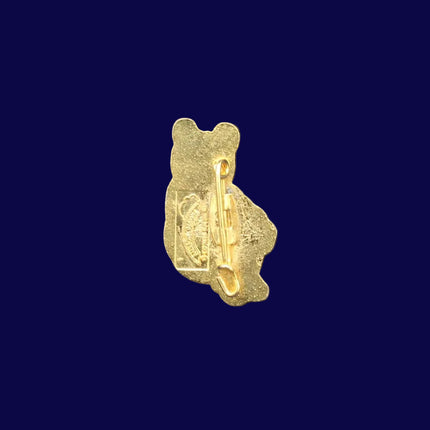 Vintage Rupert the Bear Sitting Pin Badge Brooch 