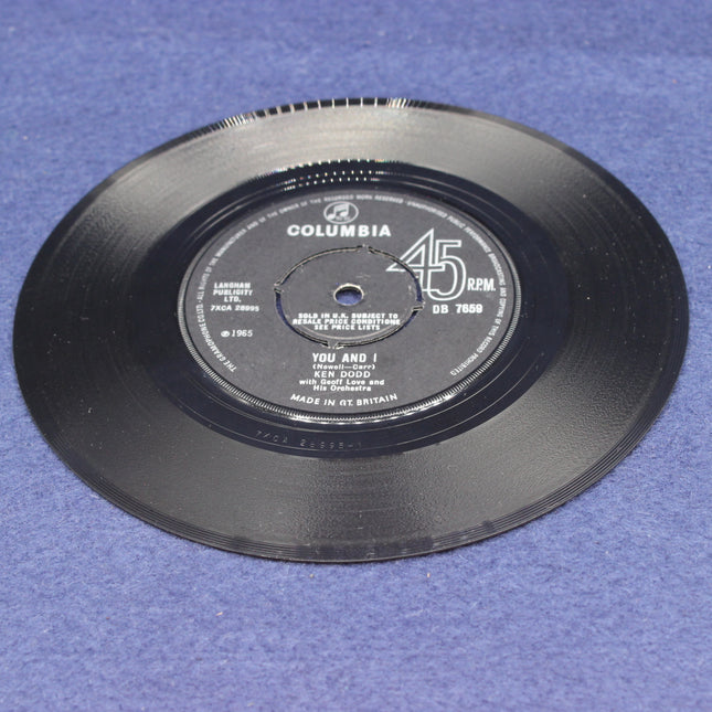 You And I Ken Dodd Vinyl Record