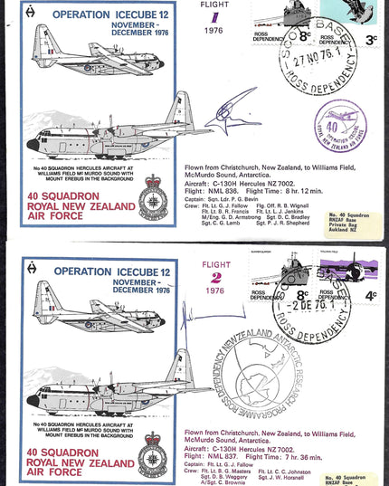 Collection of 28 Aviation First Day Covers – Signed, Flown &amp; Historic (ATC, RAF, RCAF, RNZAF)