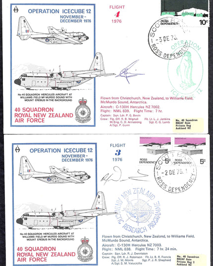 Collection of 28 Aviation First Day Covers – Signed, Flown &amp; Historic (ATC, RAF, RCAF, RNZAF)