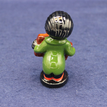 Rear view Carltonware Series 2 Squeeze Box Golly figurine