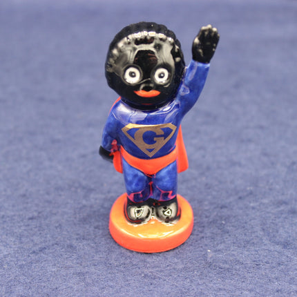 Carltonware Series 2 SuperGol Golly figurine, handmade in England in the Staffordshire potteries.