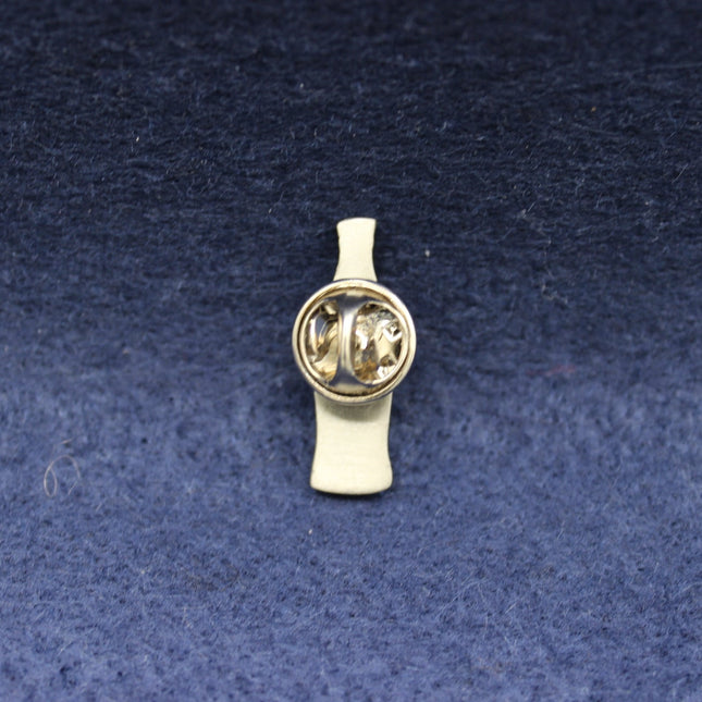 coca cola bottle pin badge reverse with clasp