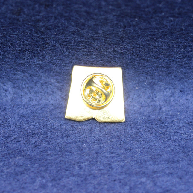 Vintage Diamond White badge rear with clasp